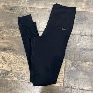Nike Dri Fit High Waisted Leggings with Mesh
